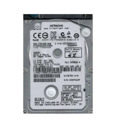 HGST Laptop Hard Drive - 0J13123