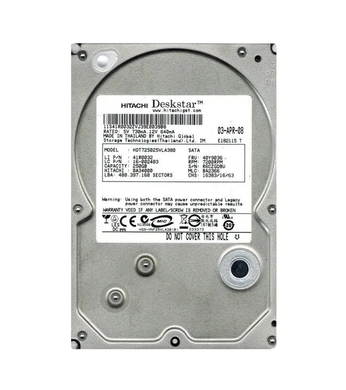 Hitachi Desktop Hard Drive - 0A34000