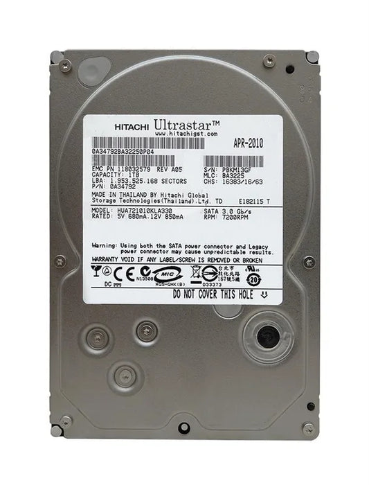 Hitachi Desktop Hard Drive - 0A34792