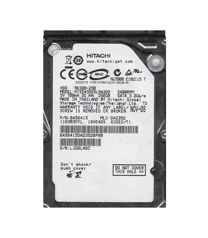 HGST Laptop Hard Drive - 0A56415