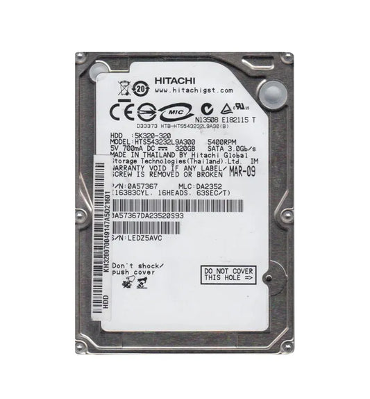 Hitachi Laptop Hard Drive - 0A57367