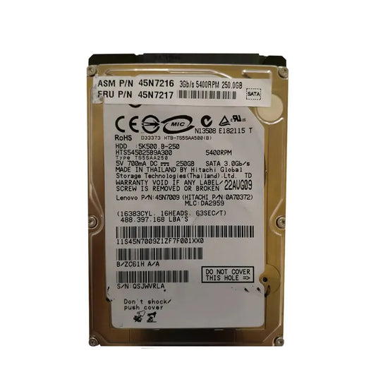 Hitachi Laptop Hard Drive - 0A70372