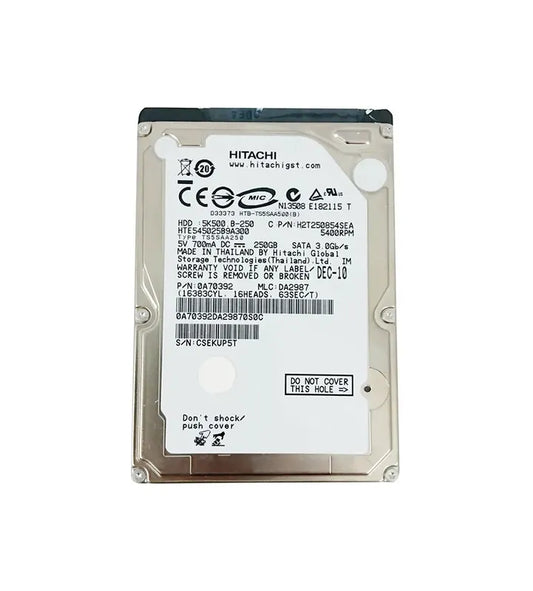 HGST Laptop Hard Drive - 0A70392
