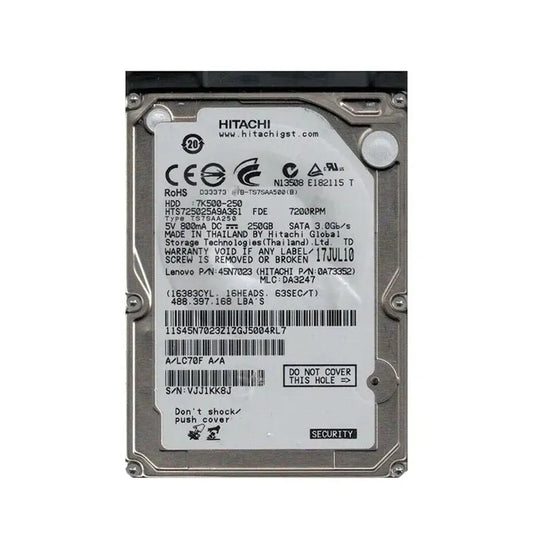 Hitachi Laptop Hard Drive - 0A73352