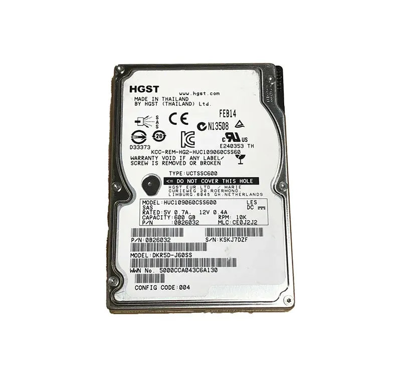 HGST Server Hard Drive - 0B26032