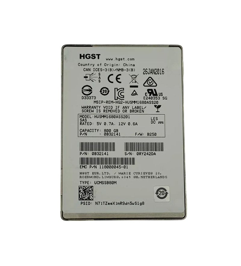 HGST Solid State Drive - 0B32141