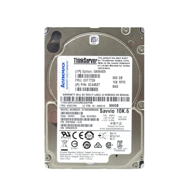 Lenovo Server Hard Drive - 0C44527