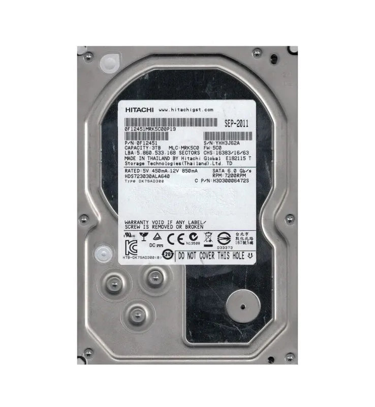 Hitachi Desktop Hard Drive - 0F12451
