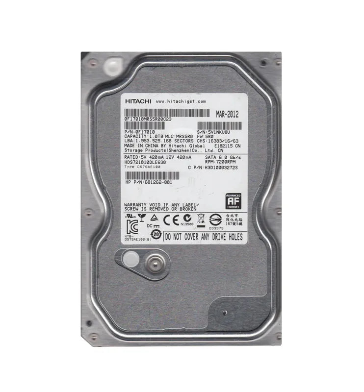 Hitachi Desktop Hard Drive - 0F17010