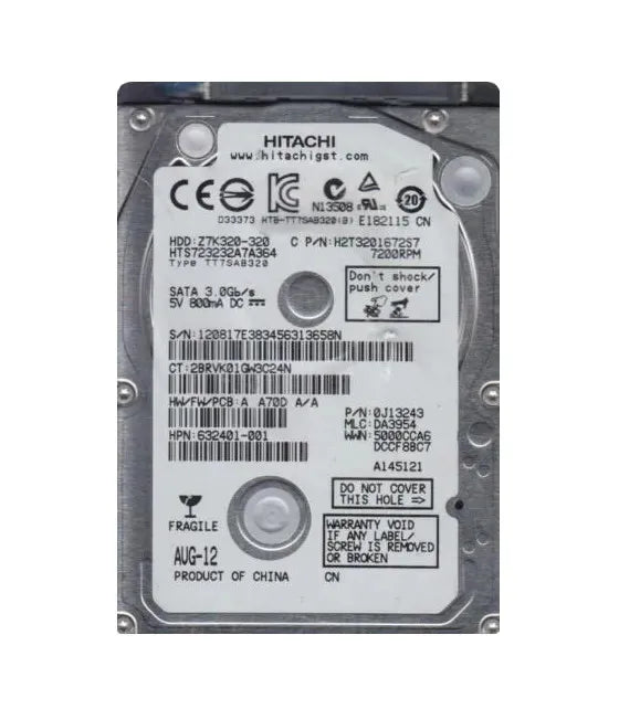 HGST Laptop Hard Drive - 0J13243