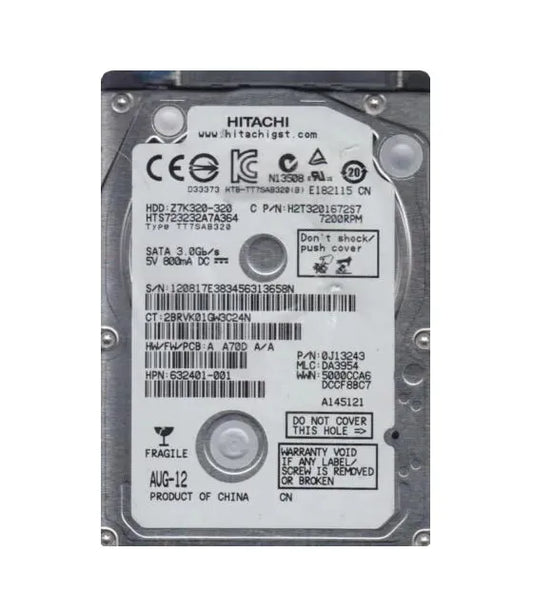 HGST Laptop Hard Drive - 0J13243