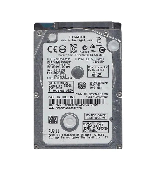 HGST Laptop Hard Drive - 0J13252