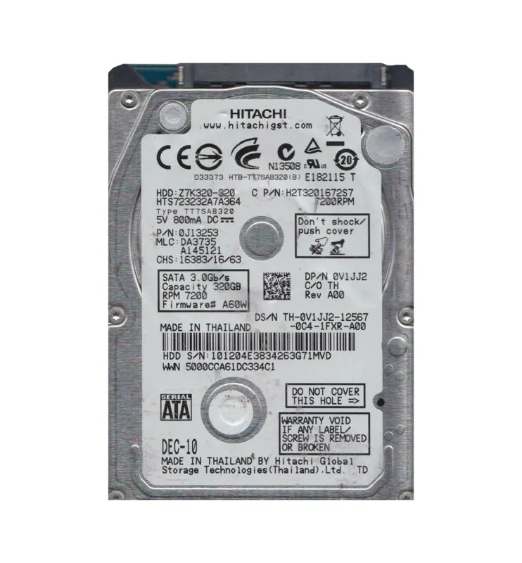 HGST Laptop Hard Drive - 0J13253