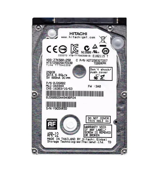 HGST Laptop Hard Drive - 0J26002