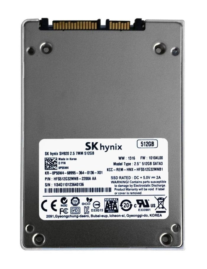 Dell 512GB Solid State Drive (SSD) - 0P55W4