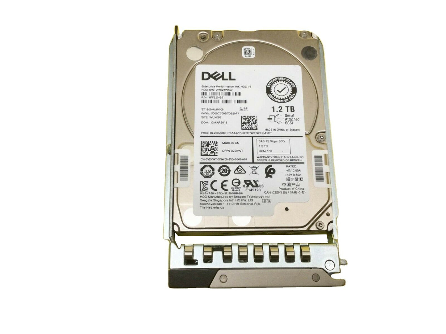Dell 1.2TB Server Hard Drive - 0V2KWT