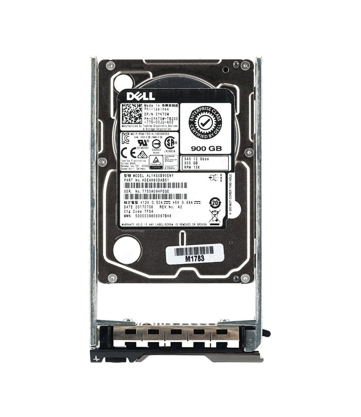 Dell Server Hard Disk Drive - 0YKT0W