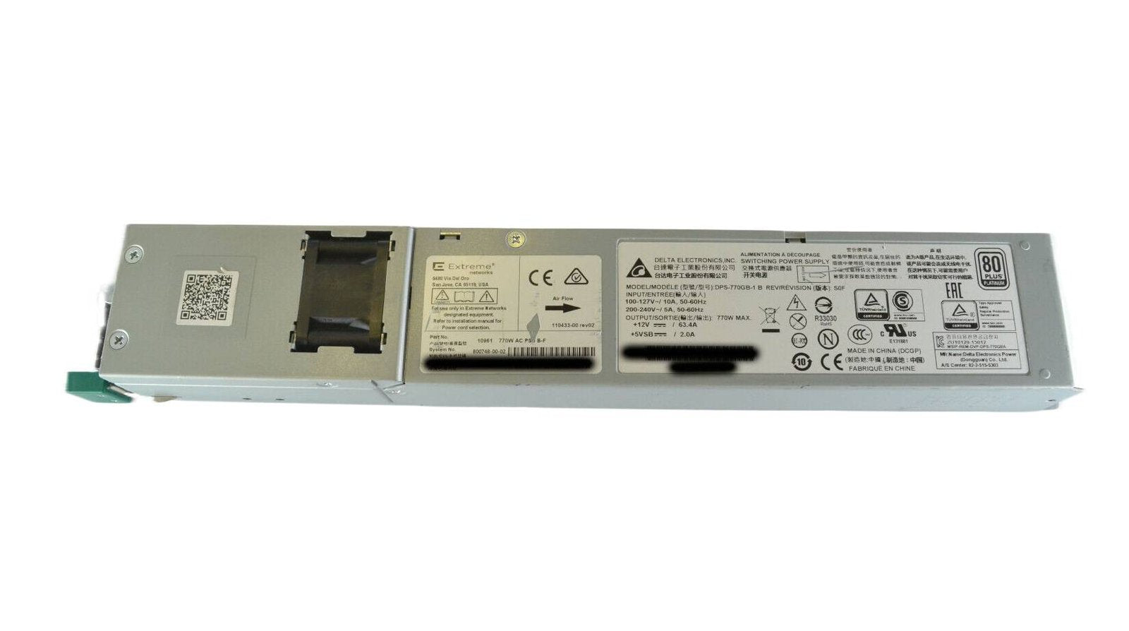 Extreme Networks Power Supply - 10961