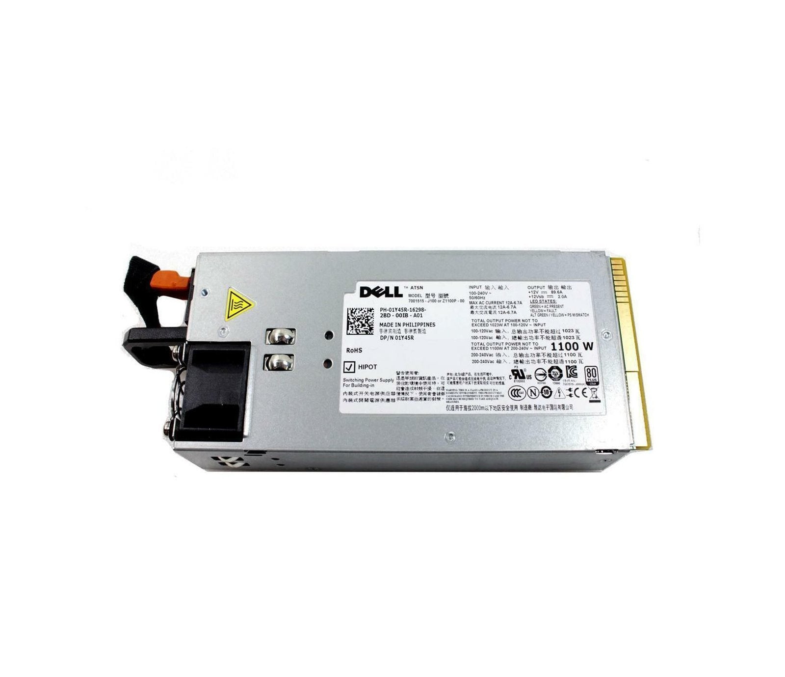 Dell 1100-Watts Power Supply - 1Y45R