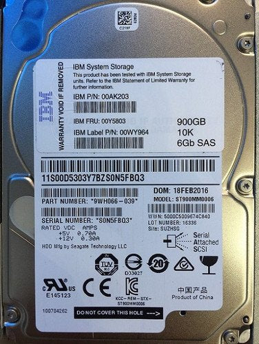 IBM Server Hard Drive - 00Y5785