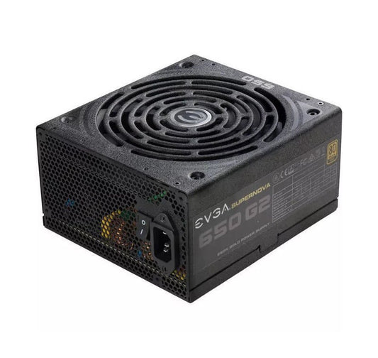 Evga 650-Watts Power Supply - 220-G2-0650-Y1