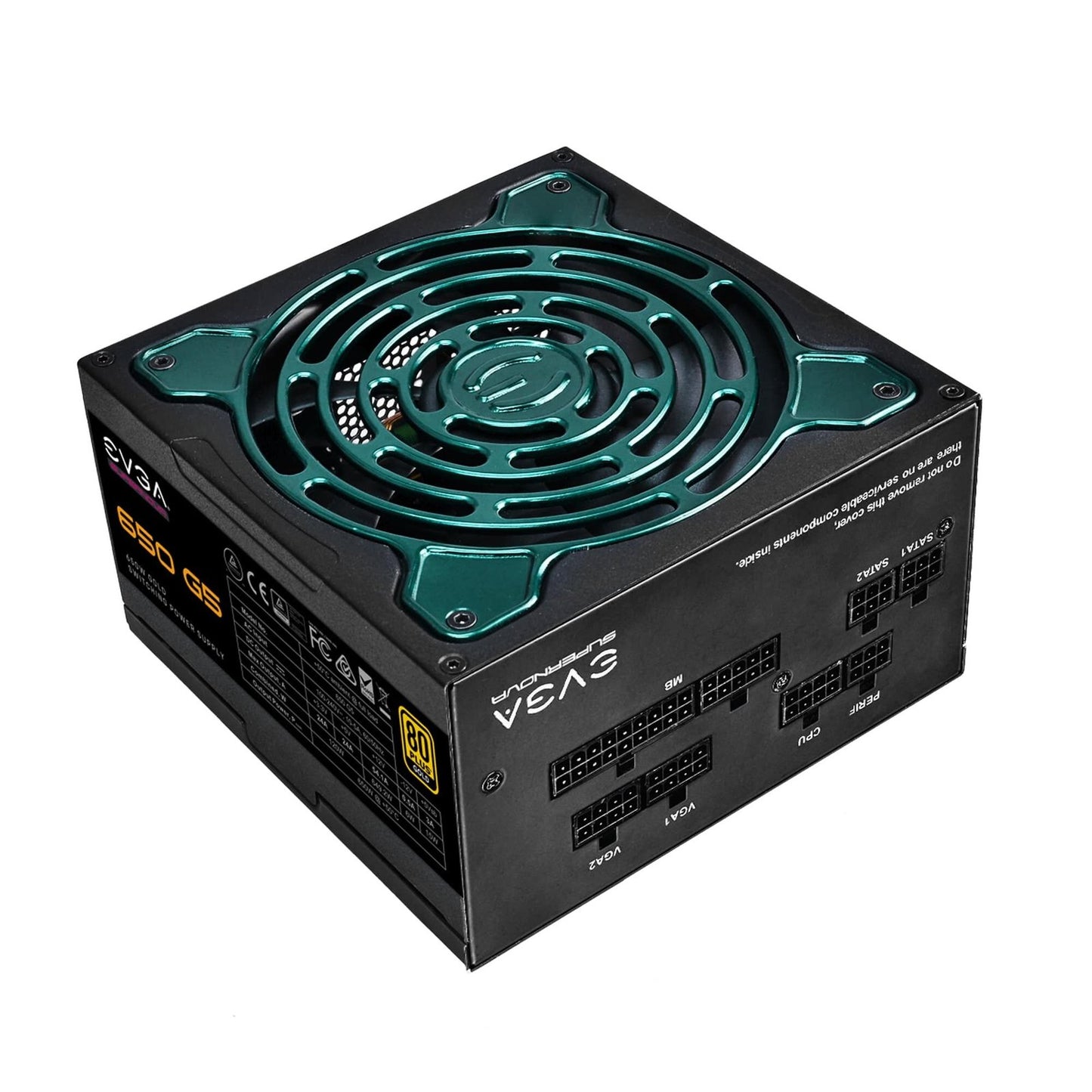 Evga 650-Watts Power Supply - 220-G5-0650-X1