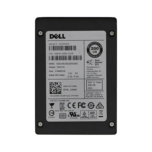 Dell Solid State Drive - 02XR0K