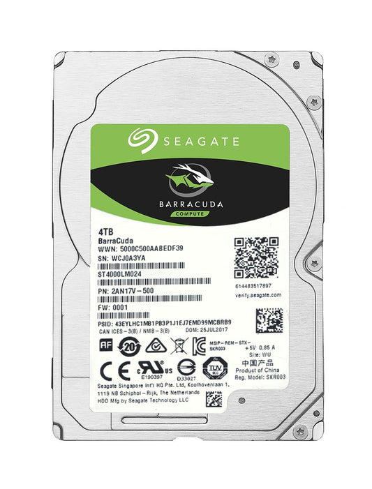 Seagate 4TB Laptop Hard Drive - 2AN17V-566