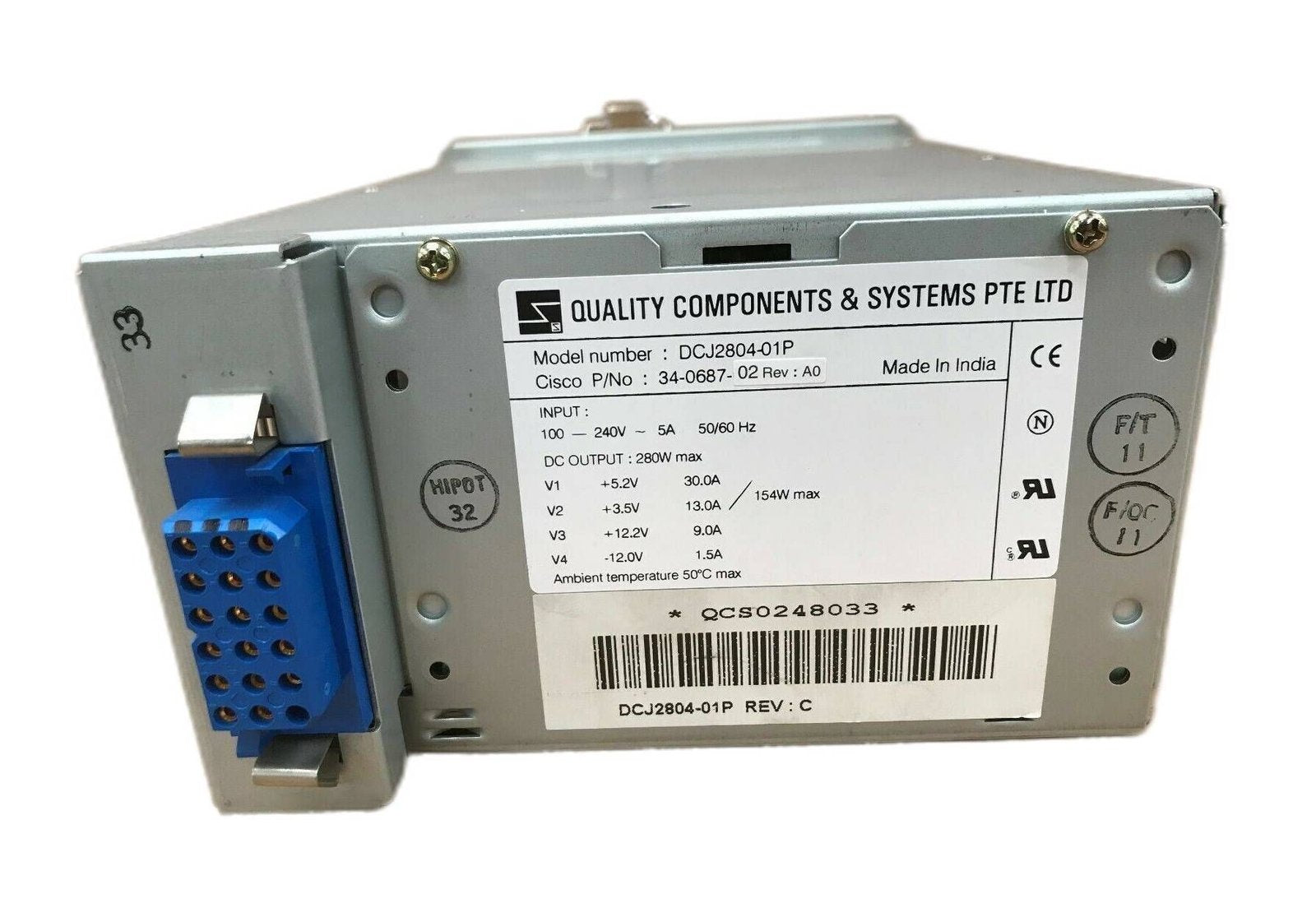 Cisco 280-Watts Power Supply - 34-0687-02
