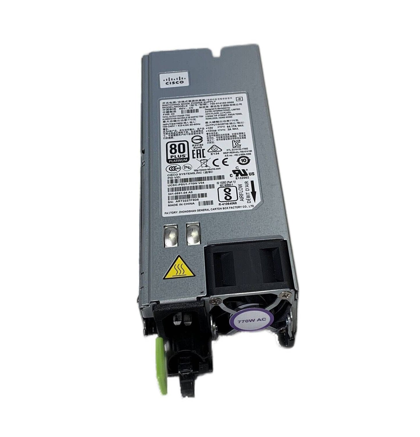 Cisco 770-Watts Power Supply - 341-0591-04