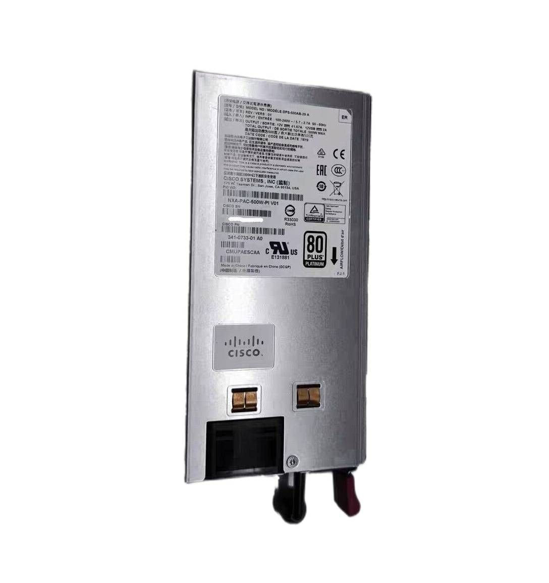 Cisco 500-Watts Power Supply - 341-0733-01