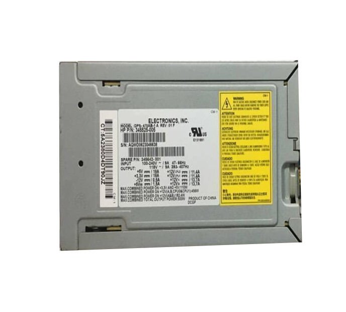 HP 500-Watts Power Supply - 345525-005