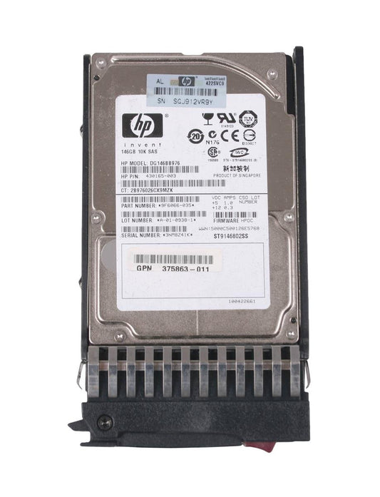 HP 146GB Server Hard Drive - 375863-011