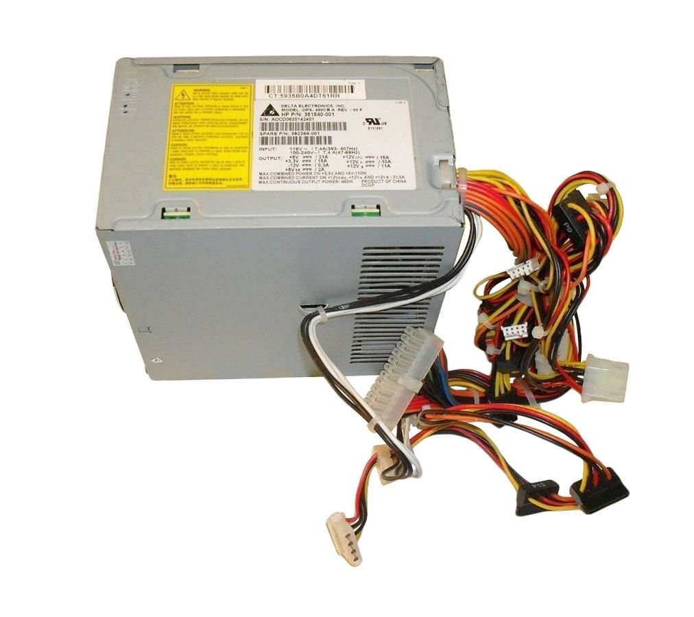 HP 460-Watts Power Supply - 381840-002