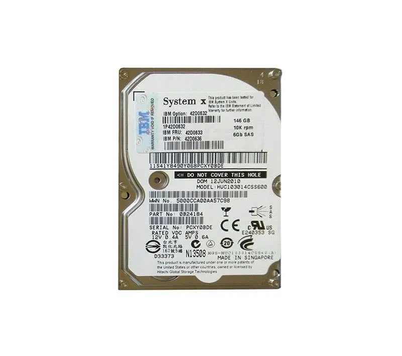 IBM Server Hard Drive - 42D0633