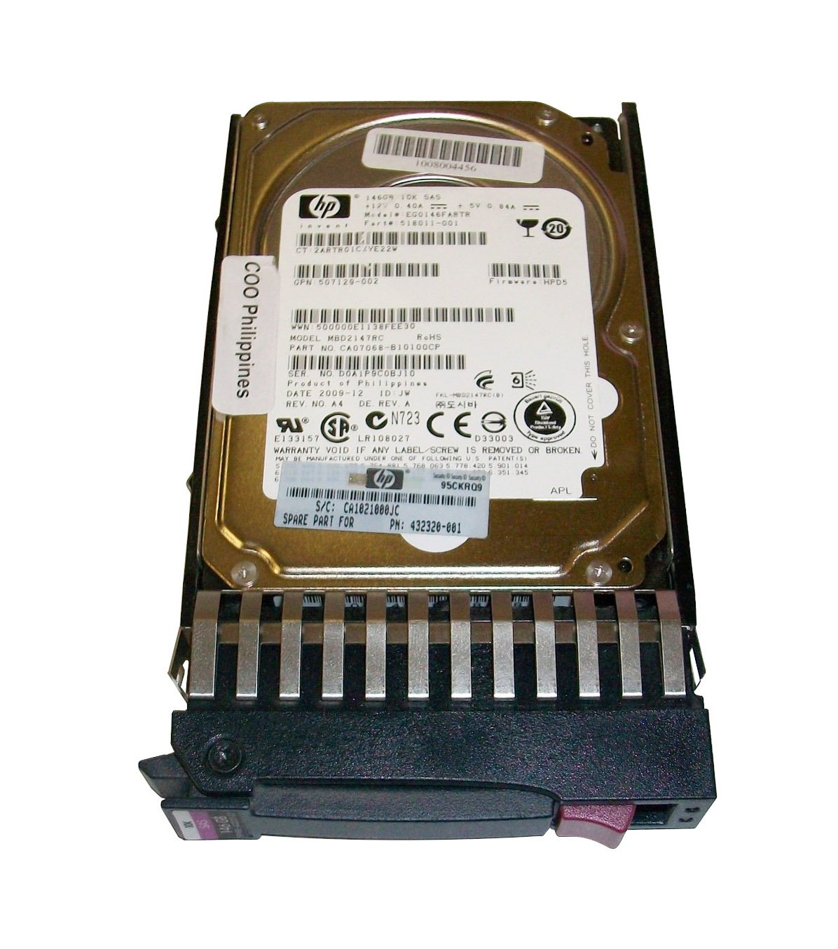 HP 146GB Server Hard Drive - 432320-002