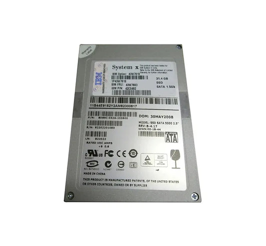 IBM Solid State Drive - 43W7683
