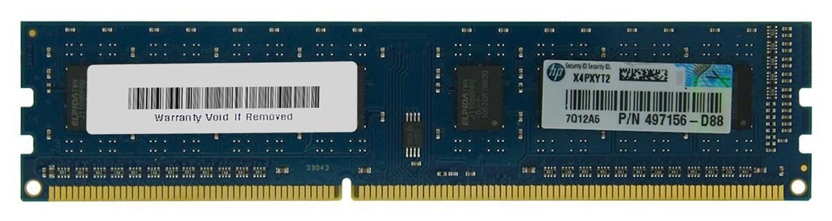 HP 1GB Desktop Memory Module - 497156-D88