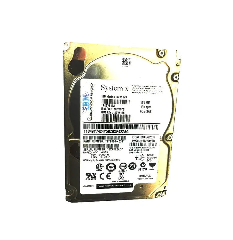 IBM Server Hard Drive - 49Y6176