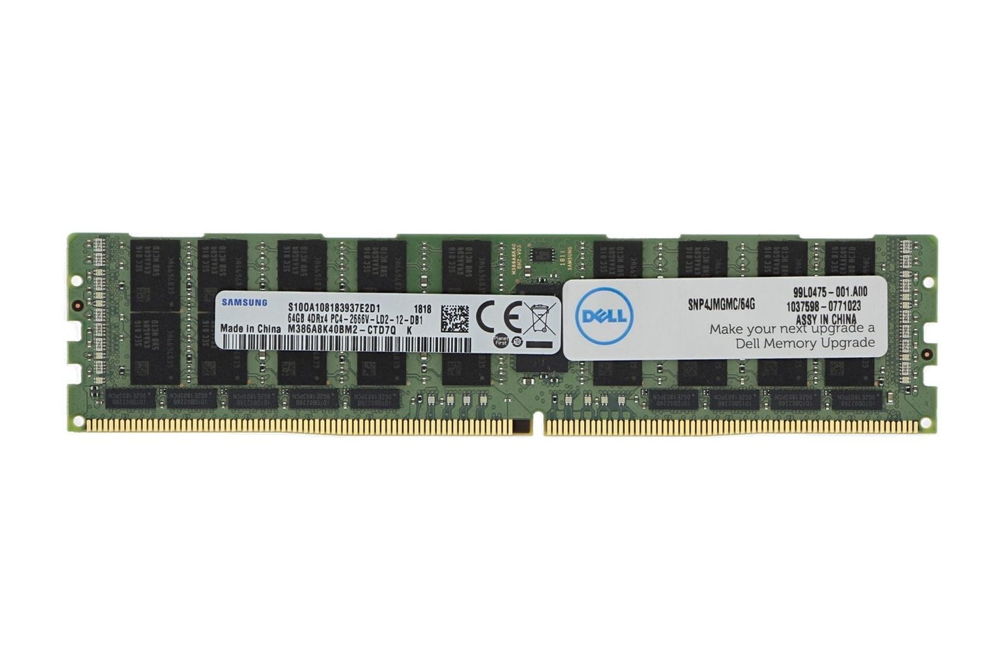 Dell 64GB Server Memory Module - 4JMGM