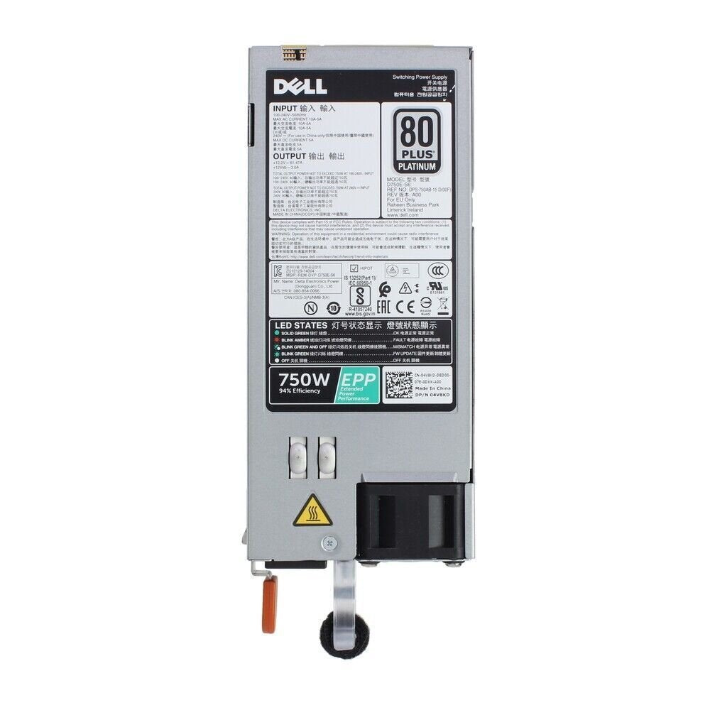 Dell 750-Watts Power Supply - 4V8KD