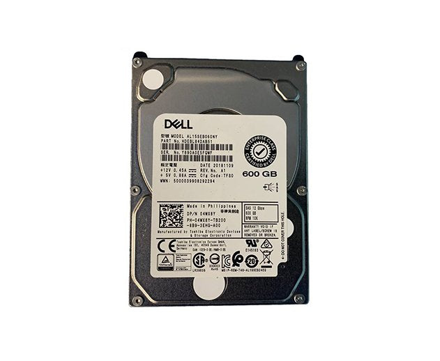 Dell 600GB Server Hard Drive - 4WX8Y