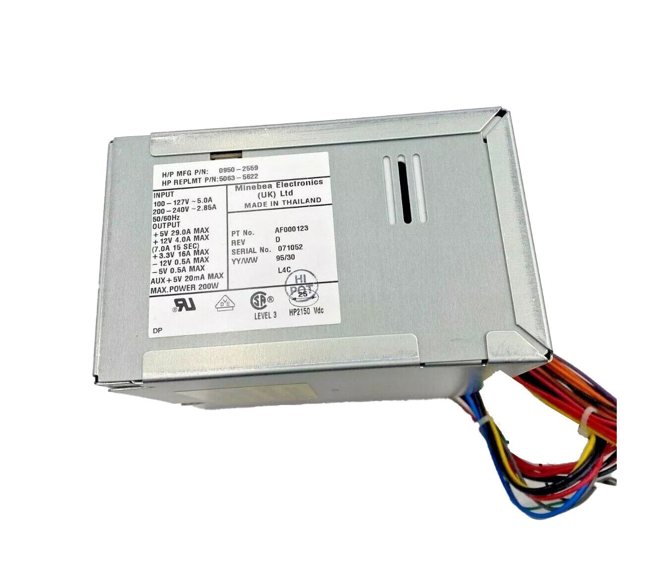 HP 200-Watts Power Supply - 5063-5622