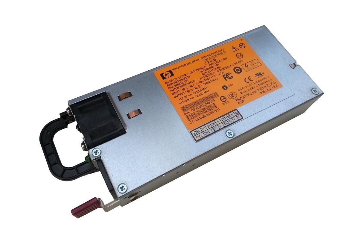 HP 750-Watts Power Supply - 506821-001