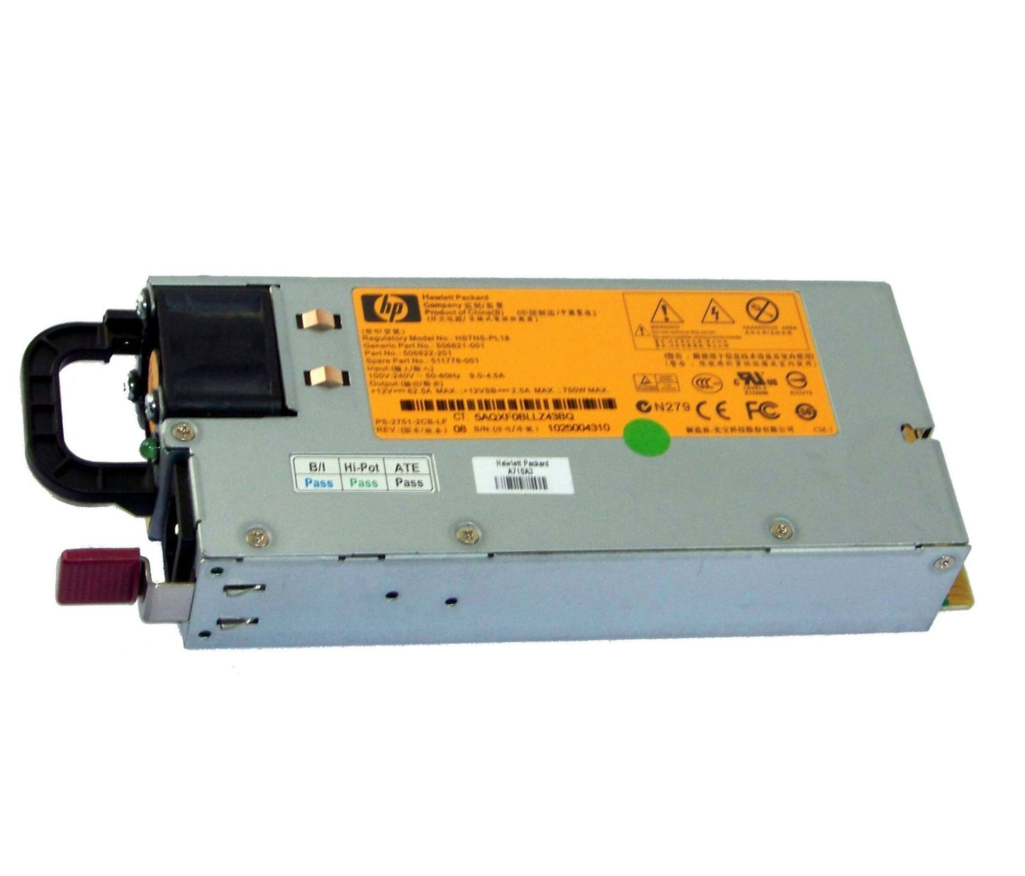HP 750-Watts Power Supply - 506822-201