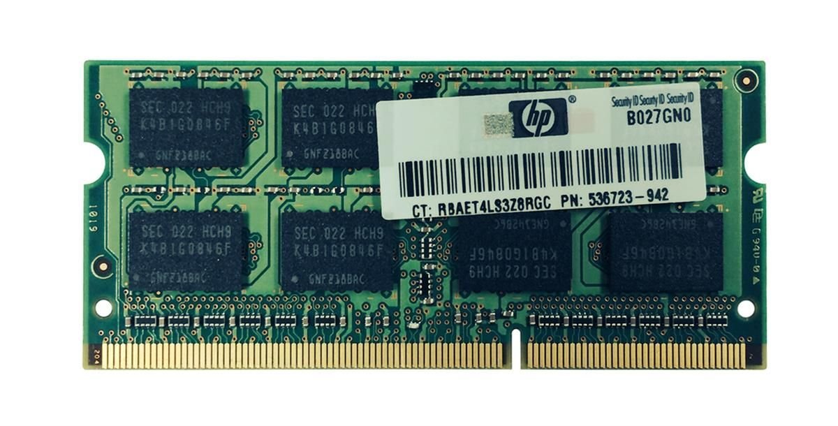 HP 2GB Laptop Memory Module - 536723-942