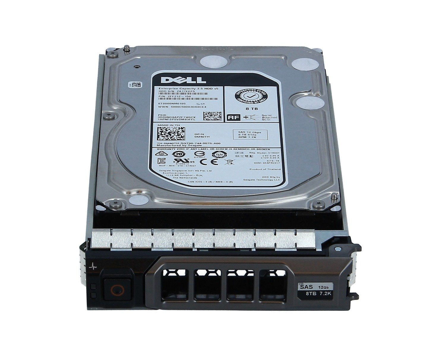 Dell 8TB SAS 12Gb/s Hot Swap 7200RPM (512e) 3.5-inch - M40TH