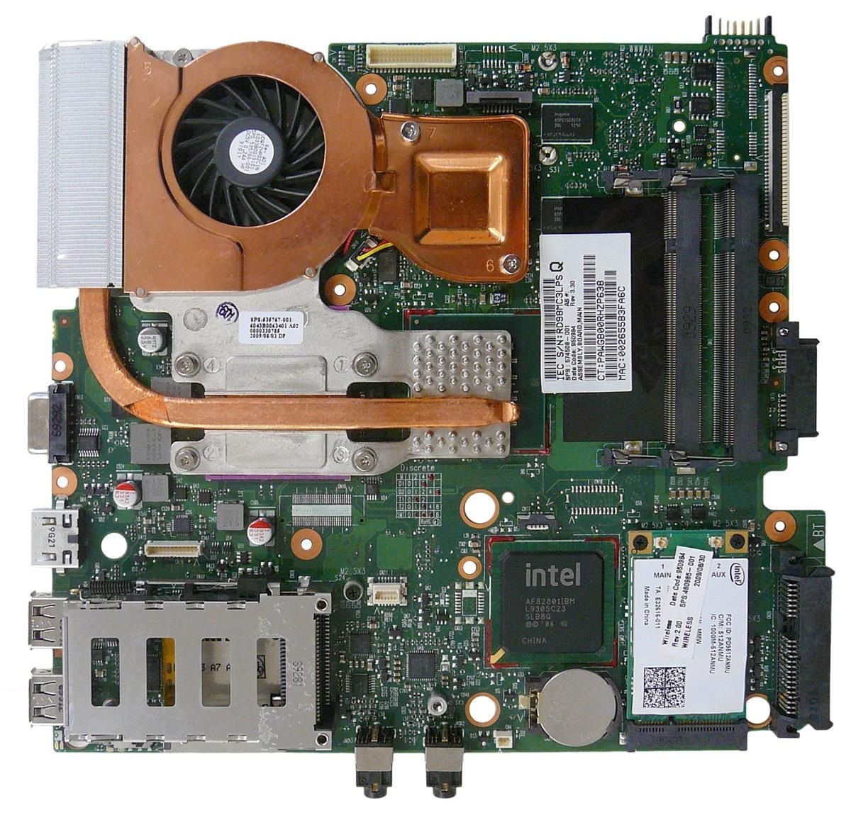 HP Laptop Motherboard - 574508-001
