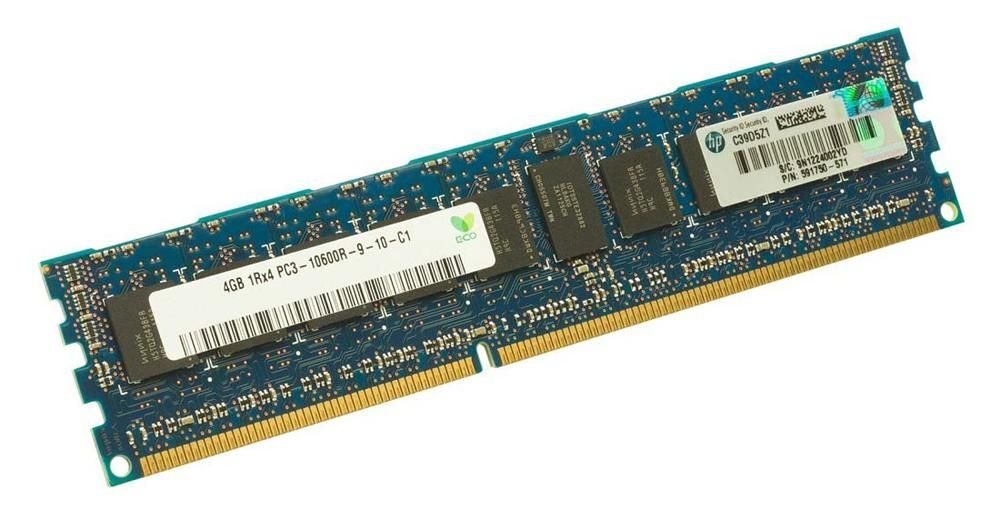 HP 4GB Server Memory Module - 591750-571