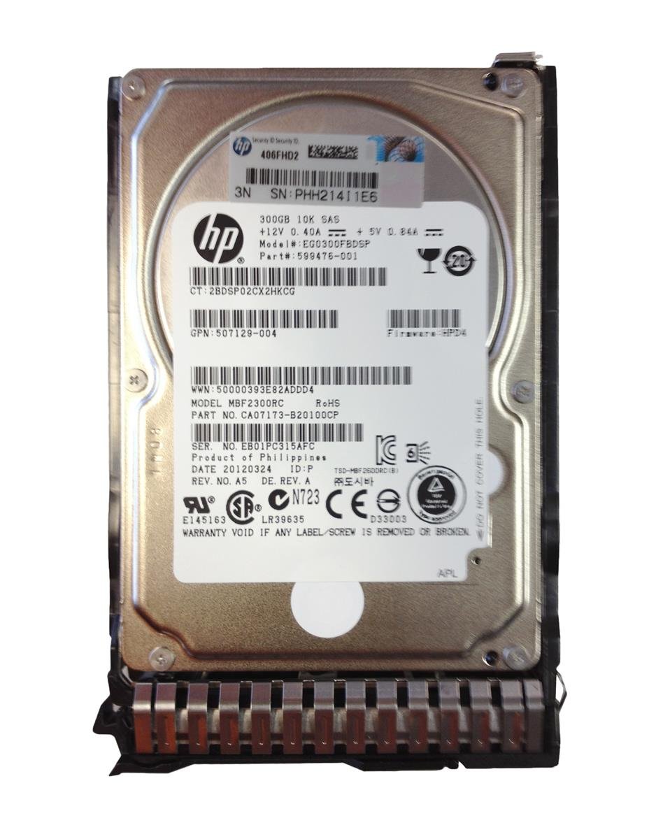 HP 300GB Server Hard Drive - 599476-001